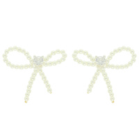 LONG TAIL BOW RIBBON EARRINGS